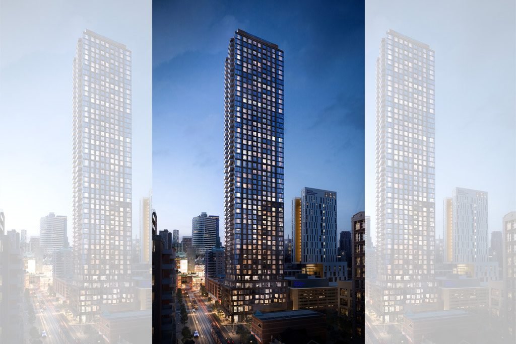 Centricity-Condos-Exterior-View-of-Tower-at-Dusk-12-v112-full